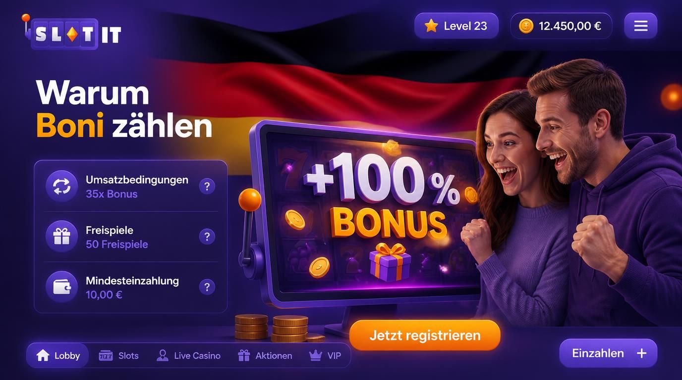 Ein Blick auf Boni und deren Bedingungen in einem klaren, deutschen Casino-Kontext.